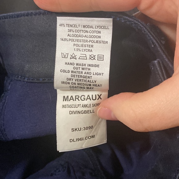 DL1961 Women's Margaux Zip Ankle Skinny Jeans in Divingbell size 25 - Picture 11 of 12